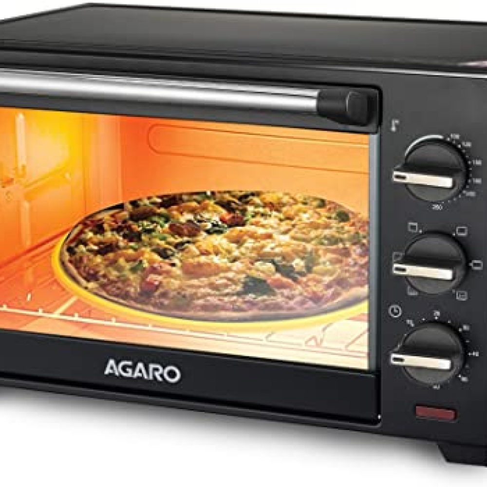 AGARO Marvel 19-Litre Oven Toaster Grill with 5 Heating Modes (Black)