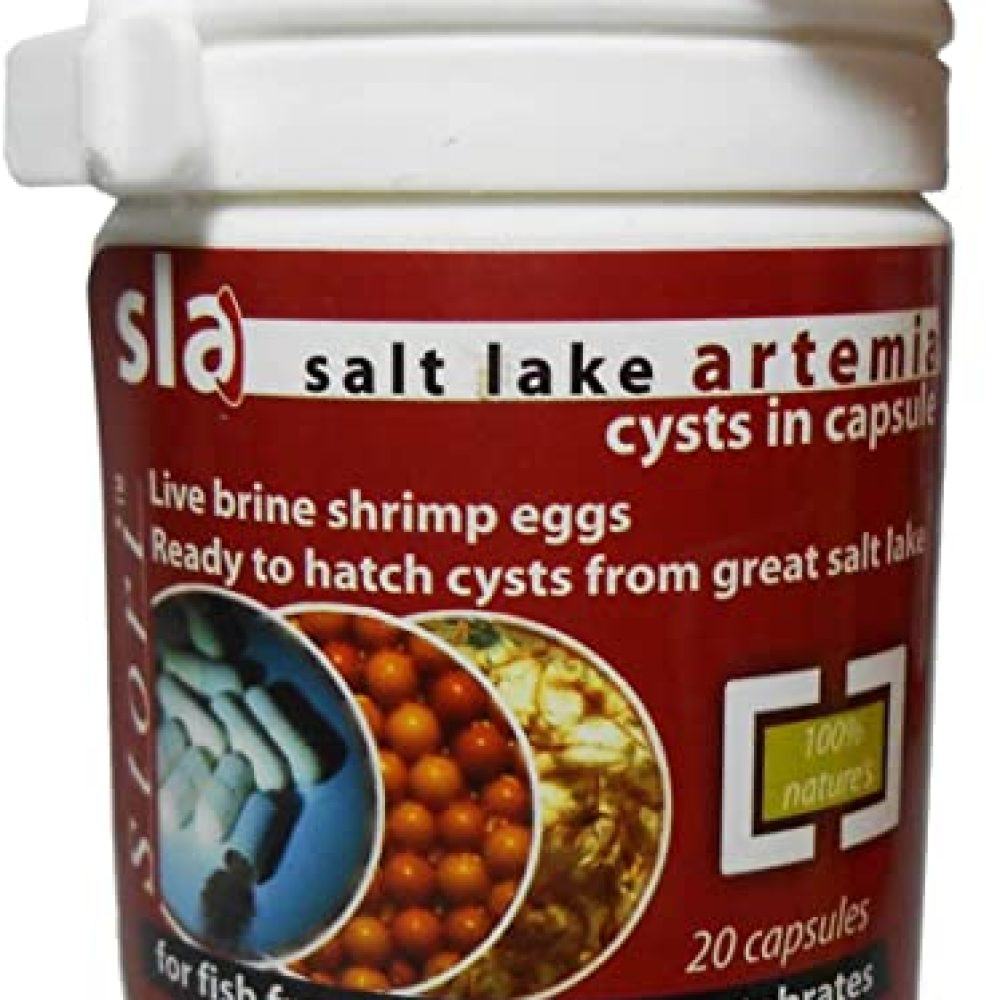 Aquatic Remedies Salt Lake Artemia Bhrime Shrimps, 50 g (20 Capsules)