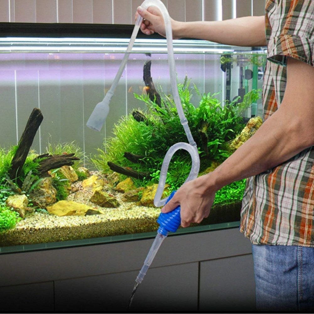 Ararat® Aquarium Siphon for Fish Tank Gravel Cleaner and Water Changing Pump