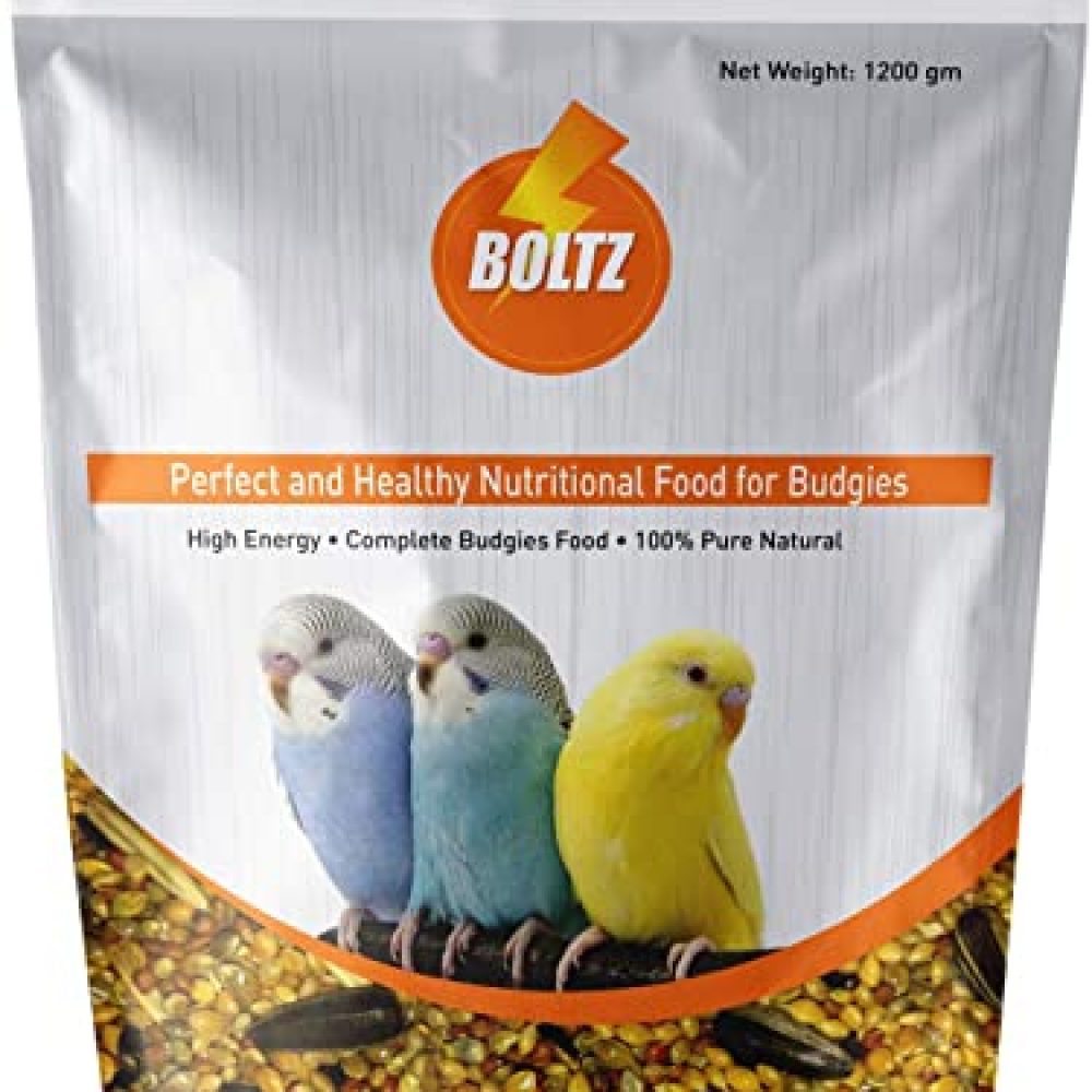 Boltz Bird Food for Budgies – Mix Seeds (1.2 KG)