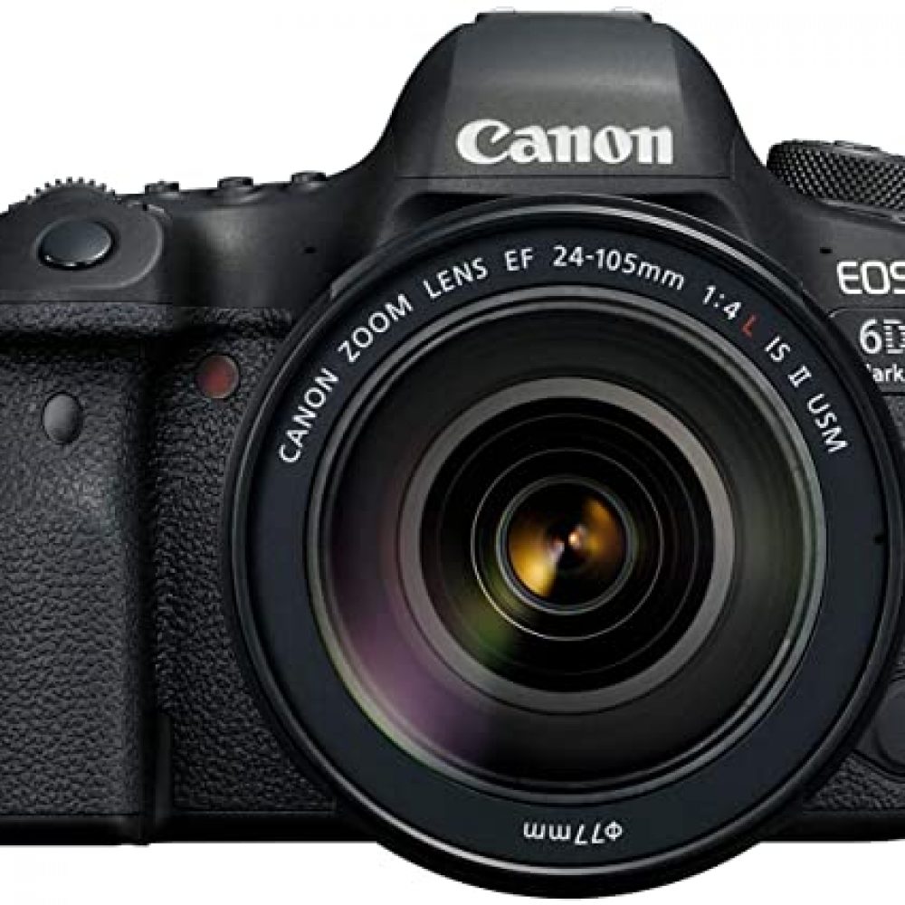 Canon EOS 6D Mark II 26.2MP Digital SLR Camera with EF24-105 mm f/4L is II USM Lens