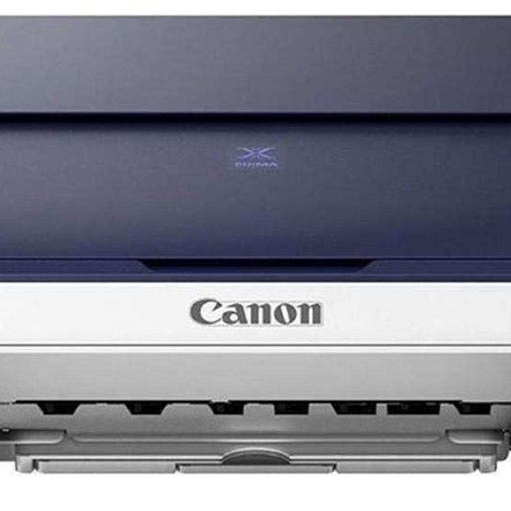 Canon PIXMA E477 All-in-One Wireless Ink Efficient Colour Printer (White/Blue)