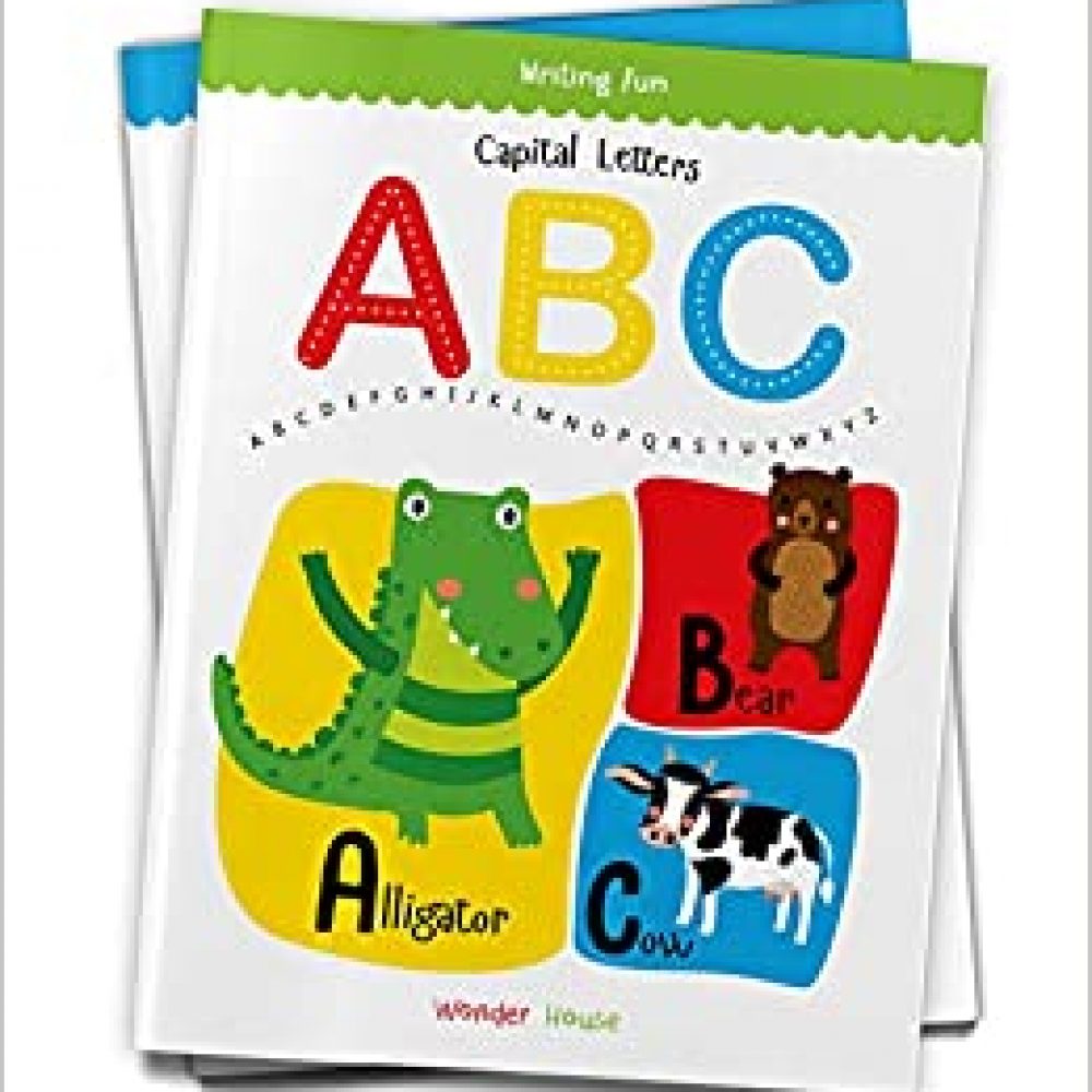 Capital Letters ABC: Write and practice Capital Letters A to Z book for kids (Writing Fun)