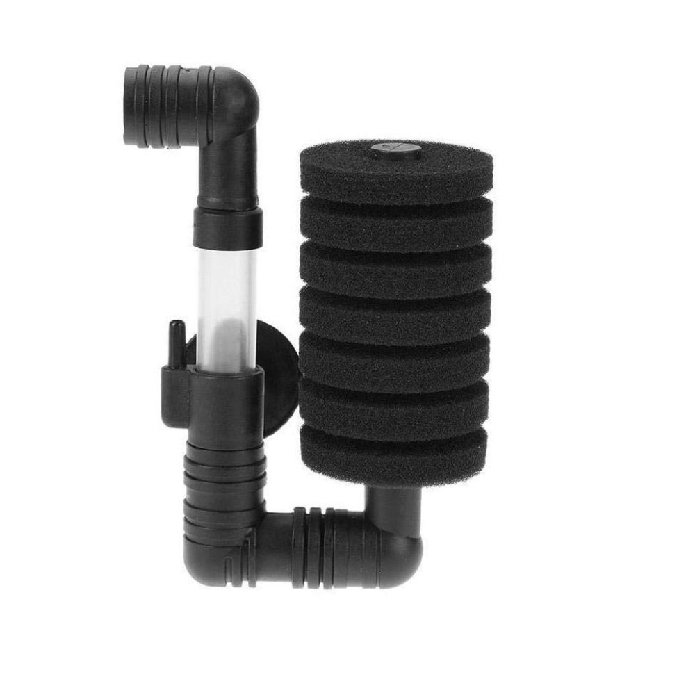 DESPACITO® Aquarium Bio-Sponge Filter, Sponge Filter Aquarium, Biological Sponge Filter for Aquarium, Biochemical Filter Double Sponge for Fish Tank Foam (XY-2830)