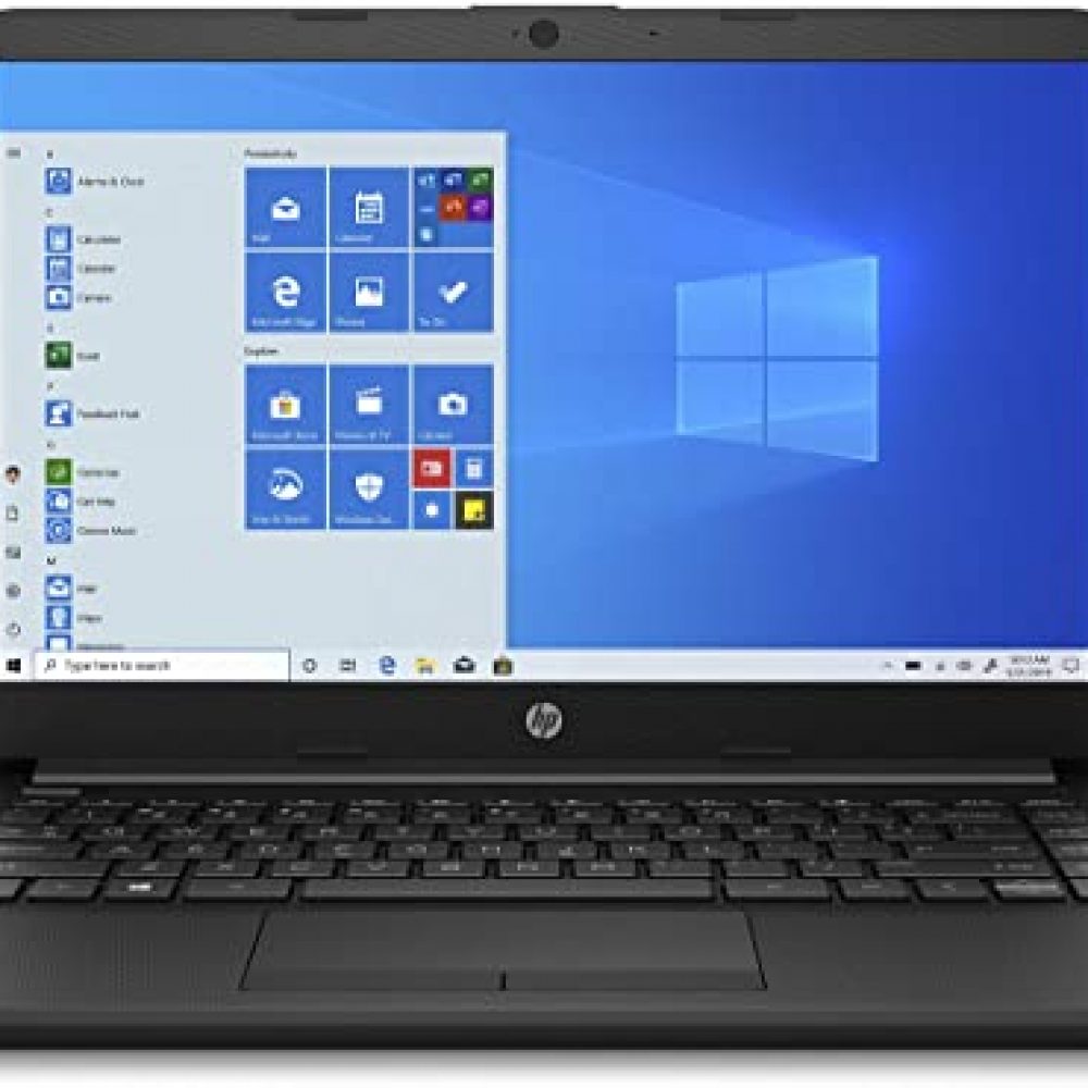 HP 14 Ultra Thin & Light 14-inch Laptop (10th Gen i3-1005G1/8GB/256GB SSD/Win 10 Home/MS Office/1.47 Kg/Jet Black), 14s-cf3074TU