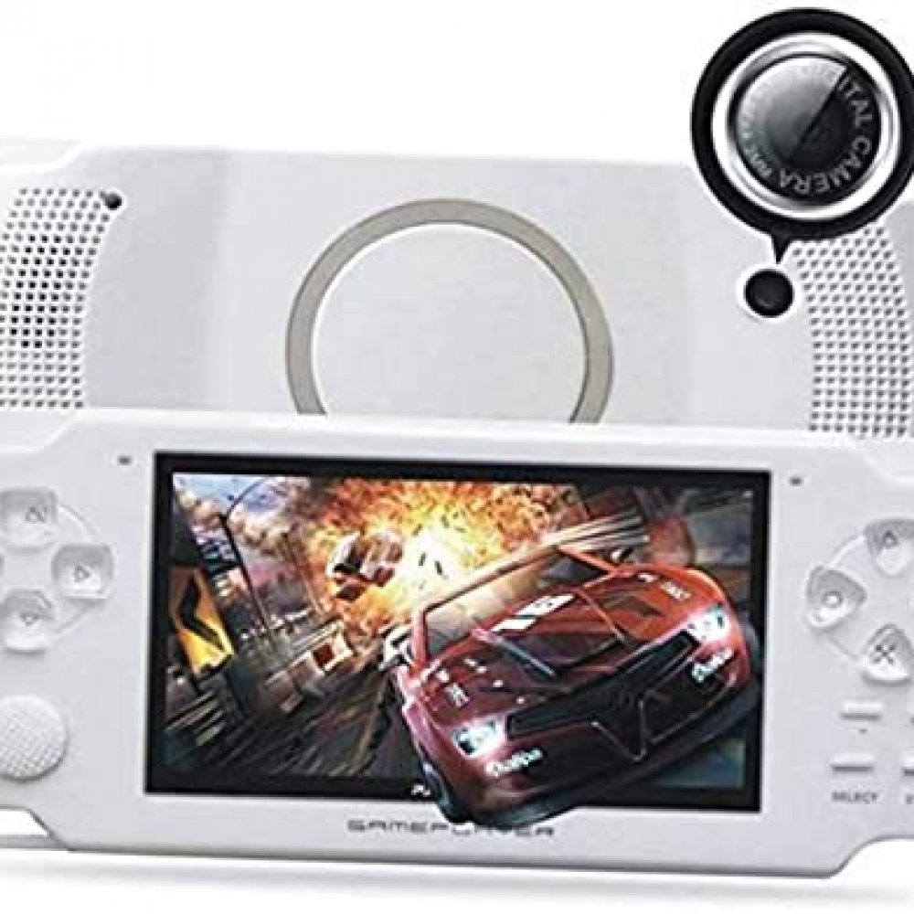 JB Super PSP Classic Gaming Console 8 Gb Playstation with Preloaded Games, jb1 MP4 Player, WiFi,Fm, Tf Memory Card & Camera 4.3 Inch Screen Full Hd 1080P