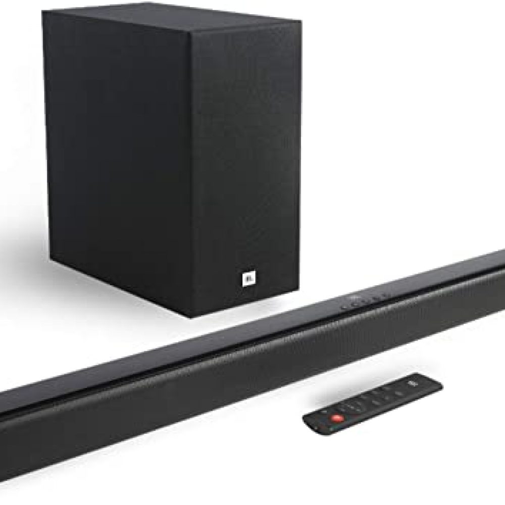 JBL Cinema SB261 2.1 Channel Soundbar with Wireless Subwoofer (220 Watts, Dolby Digital, Extra Deep Bass)