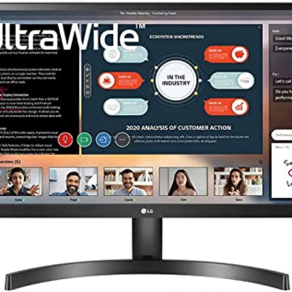 LG UltraWide 29 Inch WFHD (2560 x 1080) IPS Display – HDR 10, AMD Free sync, Inbuilt 5W Speaker, sRGB 99%, Multi Tasking Monitor – 29WL50S