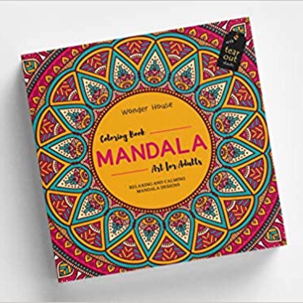 Mandala Art: Colouring Books for Adults with Tear Out Sheets (Adult Colouring Book)