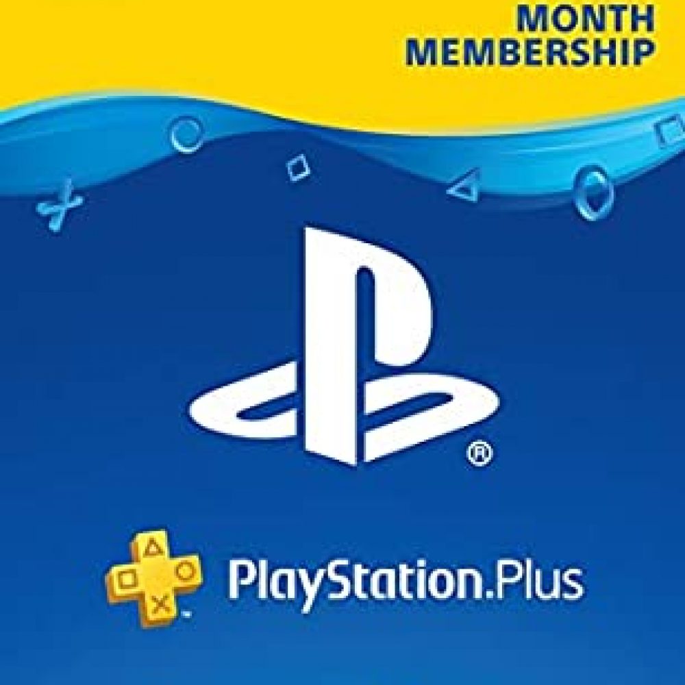 PlayStation Plus: 1 Month Membership Card (Email Delivery in 1 hour- Digital Voucher Code)