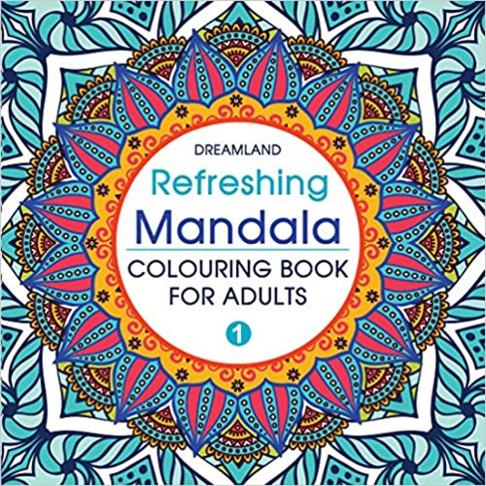 Refreshing Mandala – Colouring Book for Adults Book 1