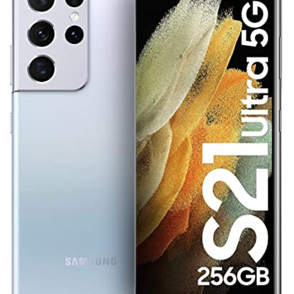Samsung Galaxy S21 Ultra 5G (Phantom Silver, 12GB, 256GB Storage)