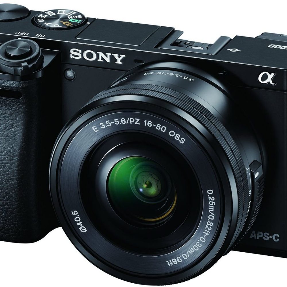 Sony Alpha ILCE 6000L 24.3 MP Mirrorless Digital SLR Camera with 16-50 mm (APS-C Sensor, Fast Auto Focus, Eye AF, Light Weight) – Black