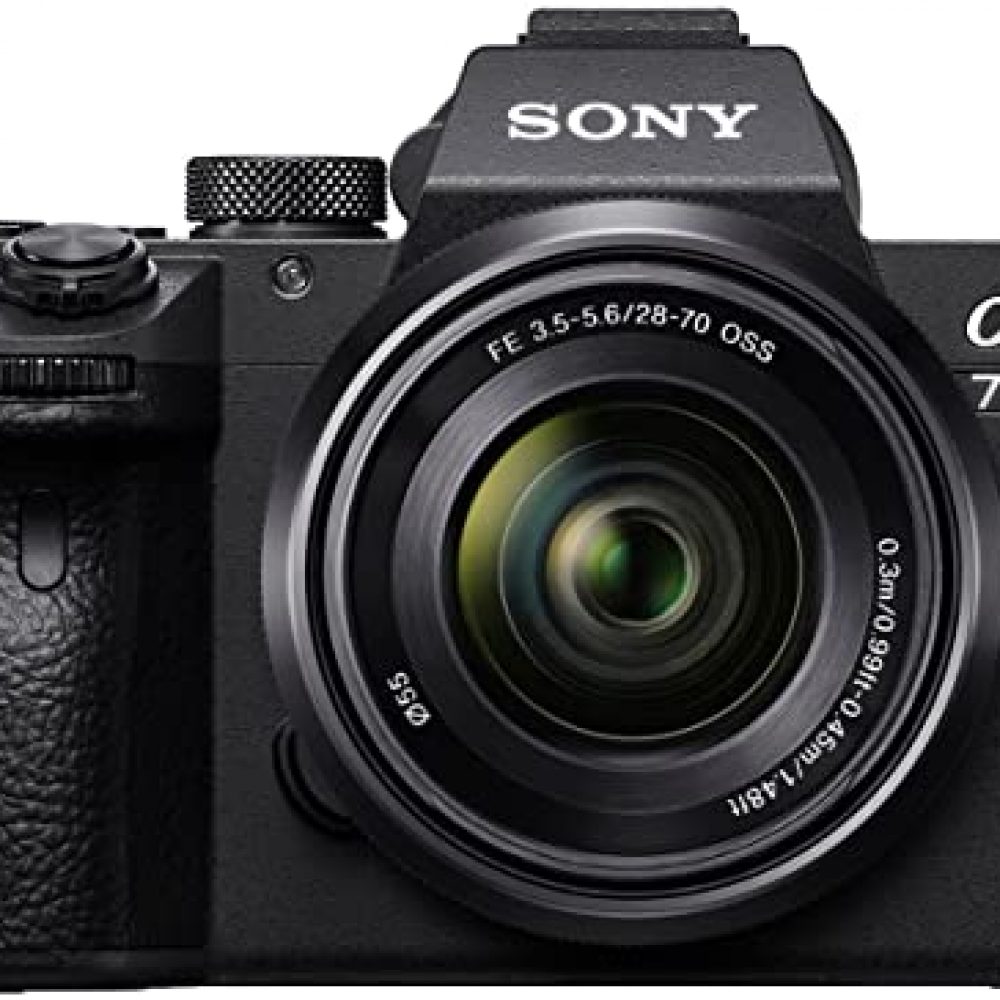 Sony Alpha ILCE-7M3K Full-Frame 24.2MP Mirrorless Camera with 28-70mm Zoom Lens (4K Full Frame, Real-Time Eye Auto Focus, Tiltable LCD, Low Light Camera) – Black