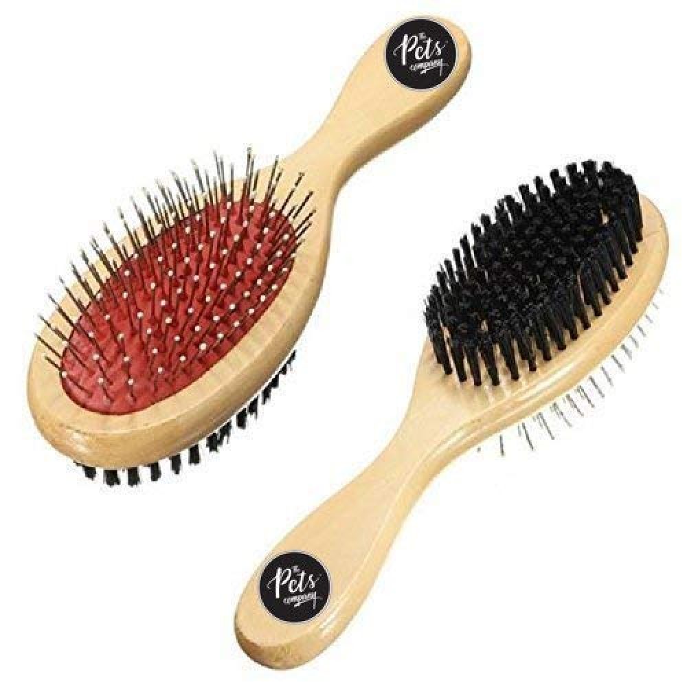 The Pets Company Dog Brush Double Sided Comb for Dogs and Cats, Small