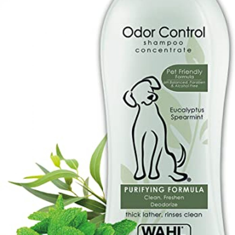 Wahl 820003 Odor Control Shampoo, Eucalyptus Spearmint