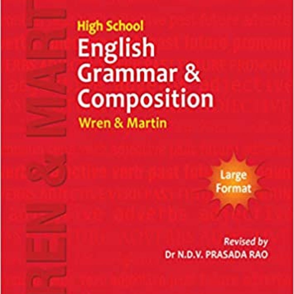Wren & Martin High School English Grammar and Composition Book (Regular Edition)