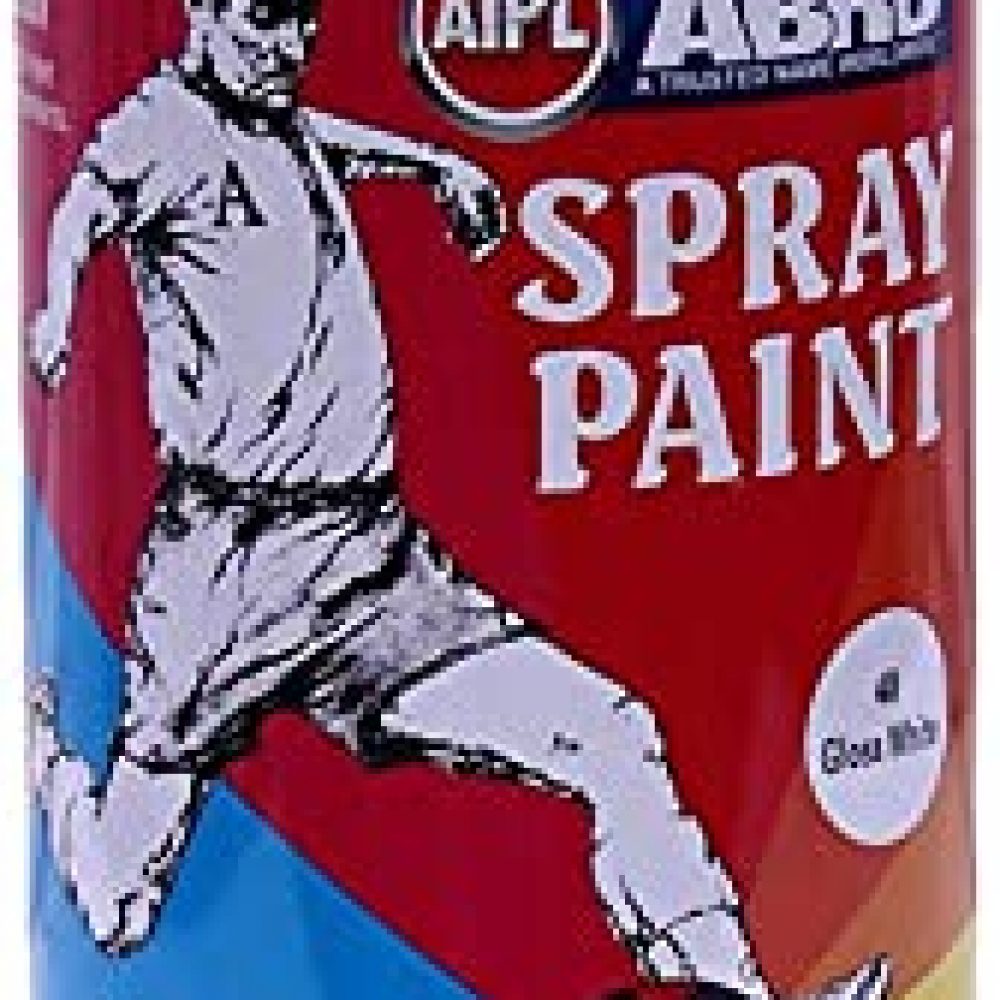 ABRO SP-19 Multipurpose Colour Spray Paint Can for Cars and Bikes (Off White, 400ml)
