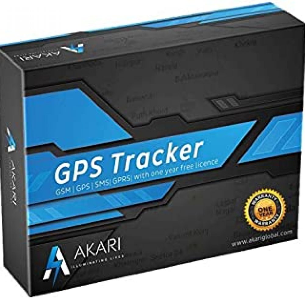 Akari Gt02A GPS Tracker Device for Car/Bike/Truck/Scooty Real Time Tracking with Mobile APP