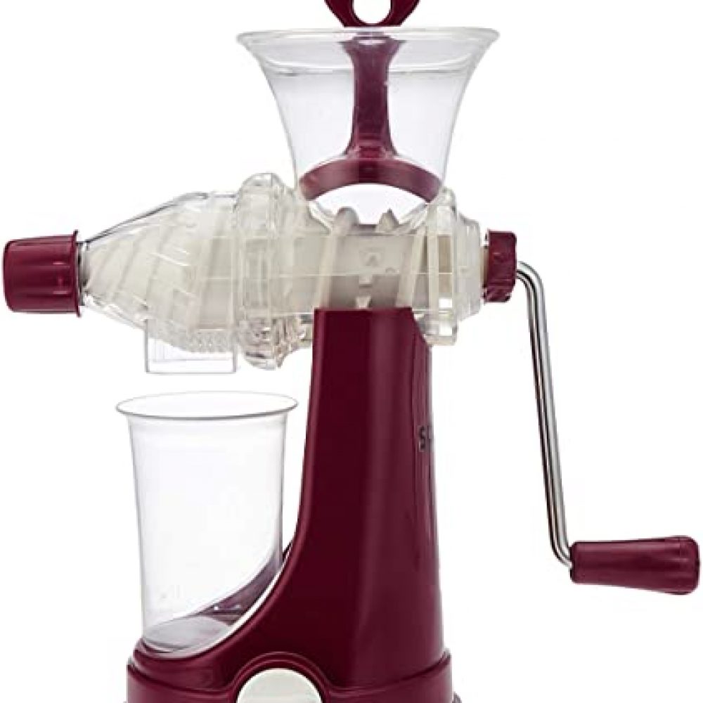 Amazon Brand – Solimo Plastic Handy Fruit Juicer