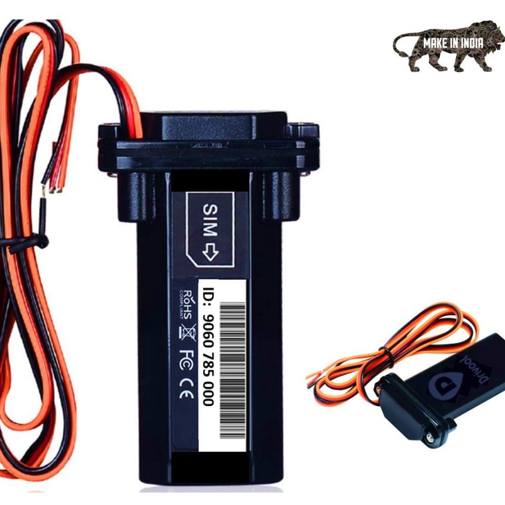 Drivool 890-IN (Make in India) GPS Tracking Device for Car/Bike/Motorcycle/SUV/Boat/Truck/Bus/Tractor/Taxi All Vehicles