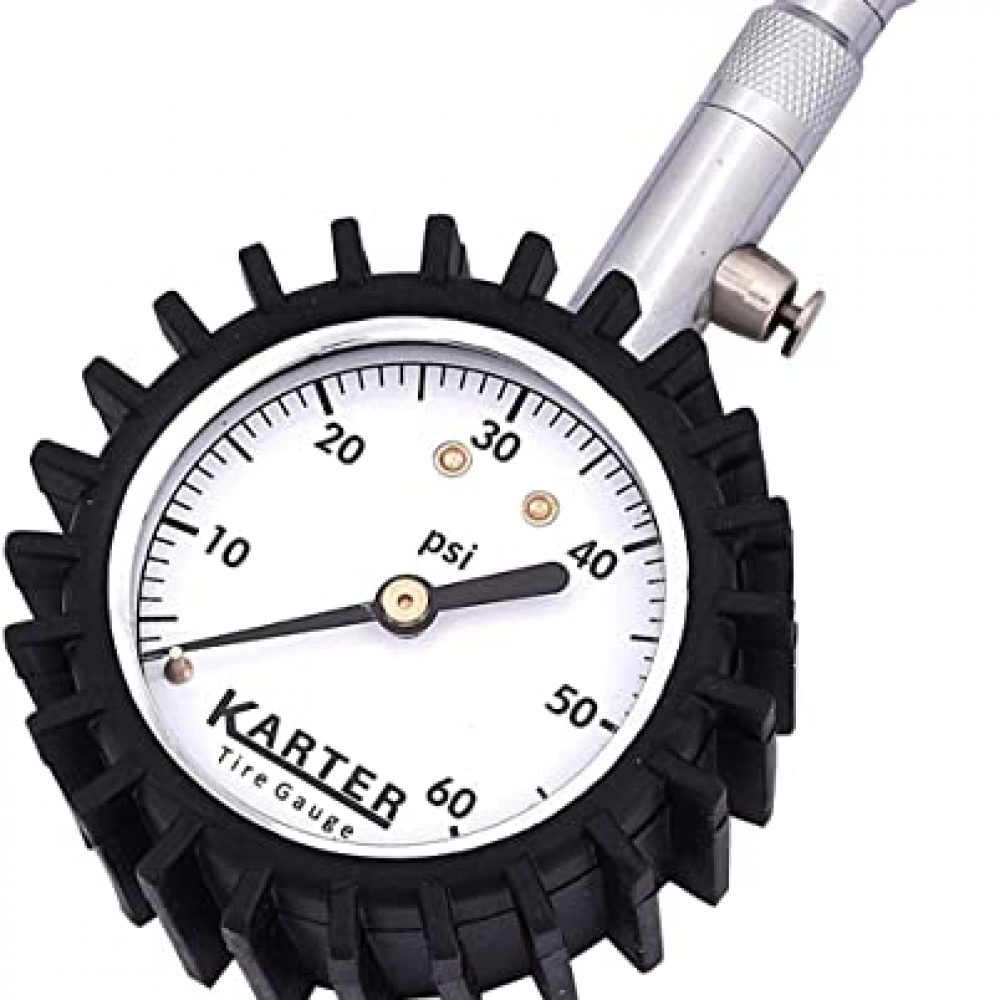 KARTER SUPER PRODUCTS KTR-001 Heavy Duty Premium Tyre Pressure Gauge