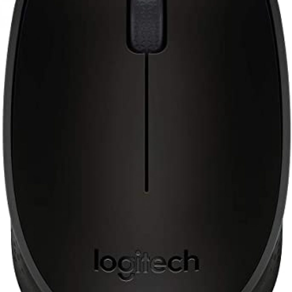 Logitech B170 Wireless Mouse, 2.4 GHz with USB Nano Receiver, Optical Tracking, 12-Months Battery Life, Ambidextrous, PC/Mac/Laptop – Black