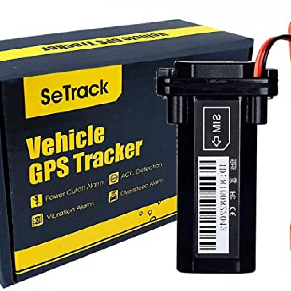 SeTrack GPS Tracker Waterproof Device (Make in India) with Android and iOS Mobile App with Anti Theft Alarm for Car, Bike, Truck, Tractor, Bus