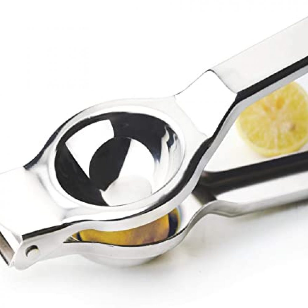 Signoraware Lemon Squeezer Food Grade Stainless Steel, Set of 1, Silver