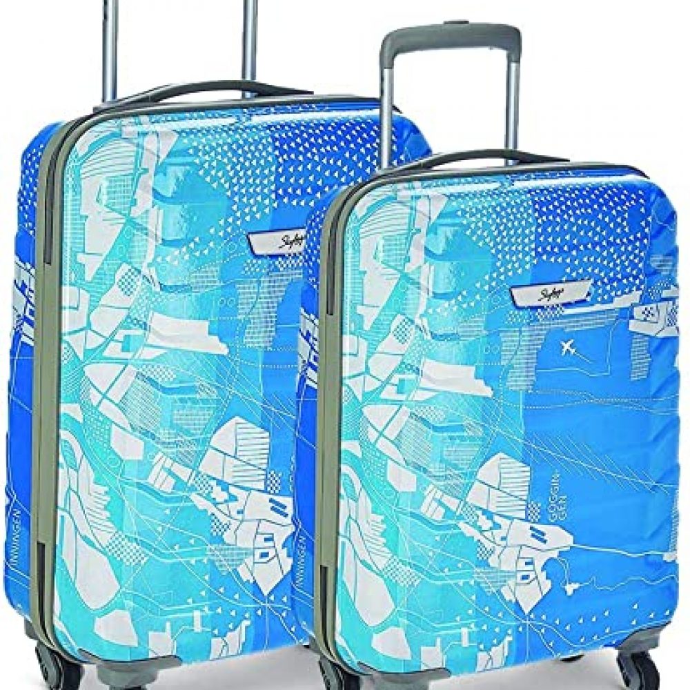 Skybags Trooper Polycarbonate Hardsided Luggage Set of 2 Small & Medium