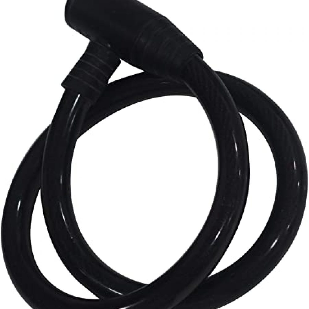 SteelBird Cable Lock for Helmet (Black) (colour may vary)