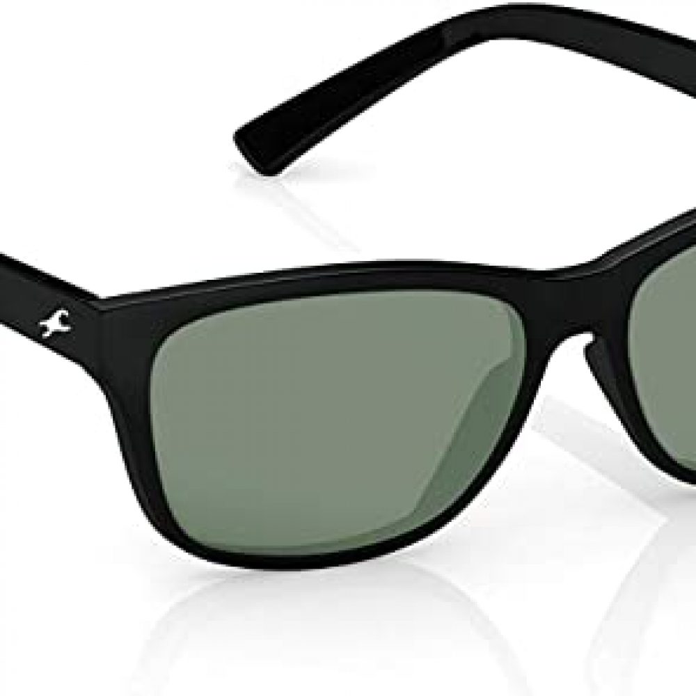 Fastrack UV Protected Wrap Men’s Sunglasses – (P223GR1|57|Grey)