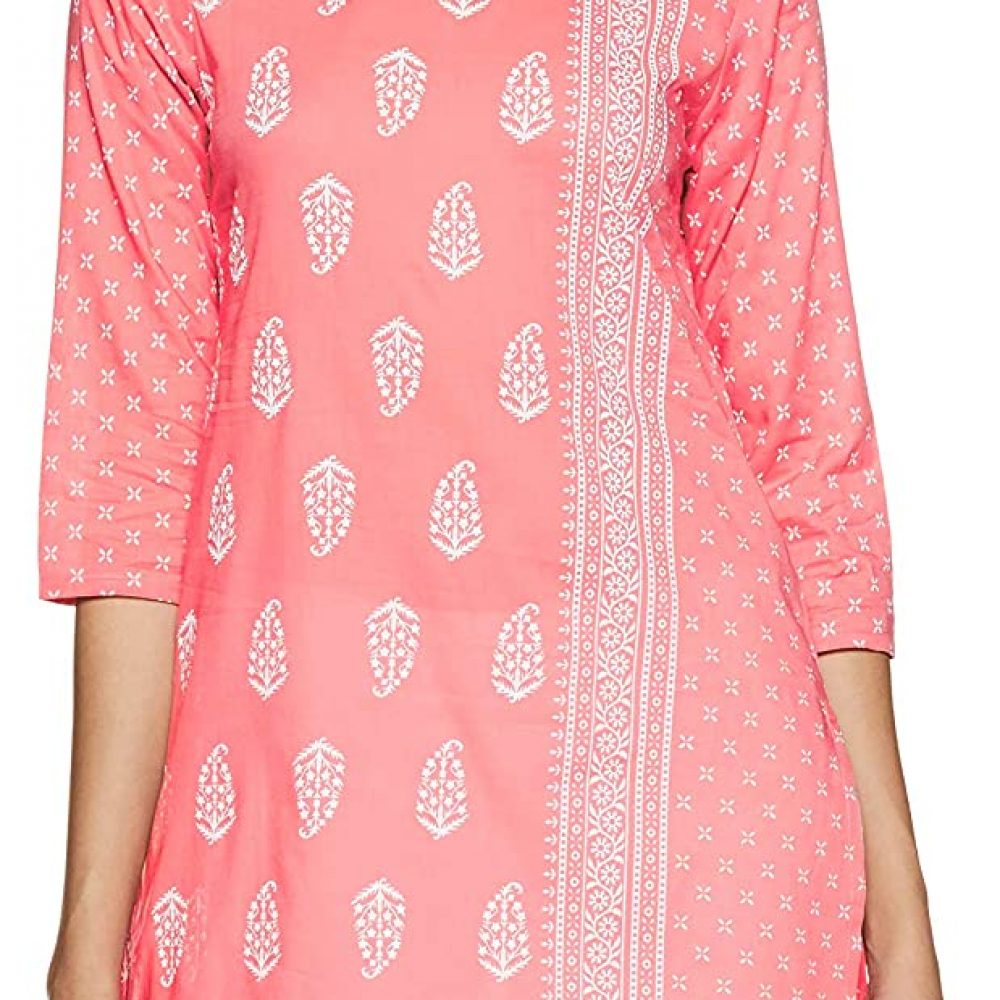 Max Women’s Cotton Straight Kurta