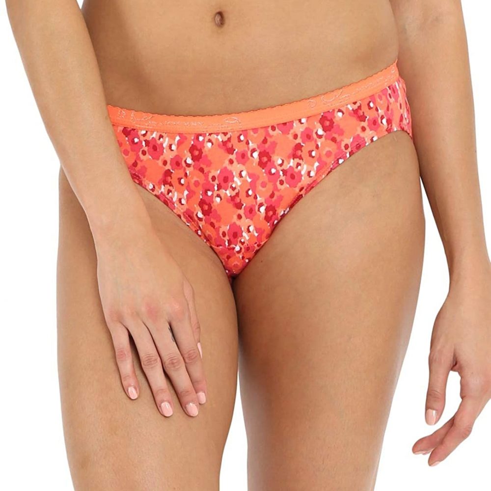 Jockey Women Cotton Bikini Panty(Colors and Prints may vary)