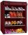 Ebee 4 Shelves Shoe Cabinet (Maroon)