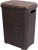 Esquire Laundry Basket BROWN, 50 Ltr Capacity