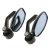 Generic Universal Oval Rear View Mirror for Bikes