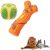Kiki N Pooch Small Squeaky Green Melon Ball Dog Toy + Branch Puppy Toy for Dogs & Puppies (Combo of 2)