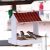 PAXI DAYA Wood Material Bird Food Feeders for Garden & Hanging
