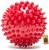 The Pets Company Natural Rubber Spiked Ball Dog Chew Toy, Puppy Teething Toy, 3 Inches